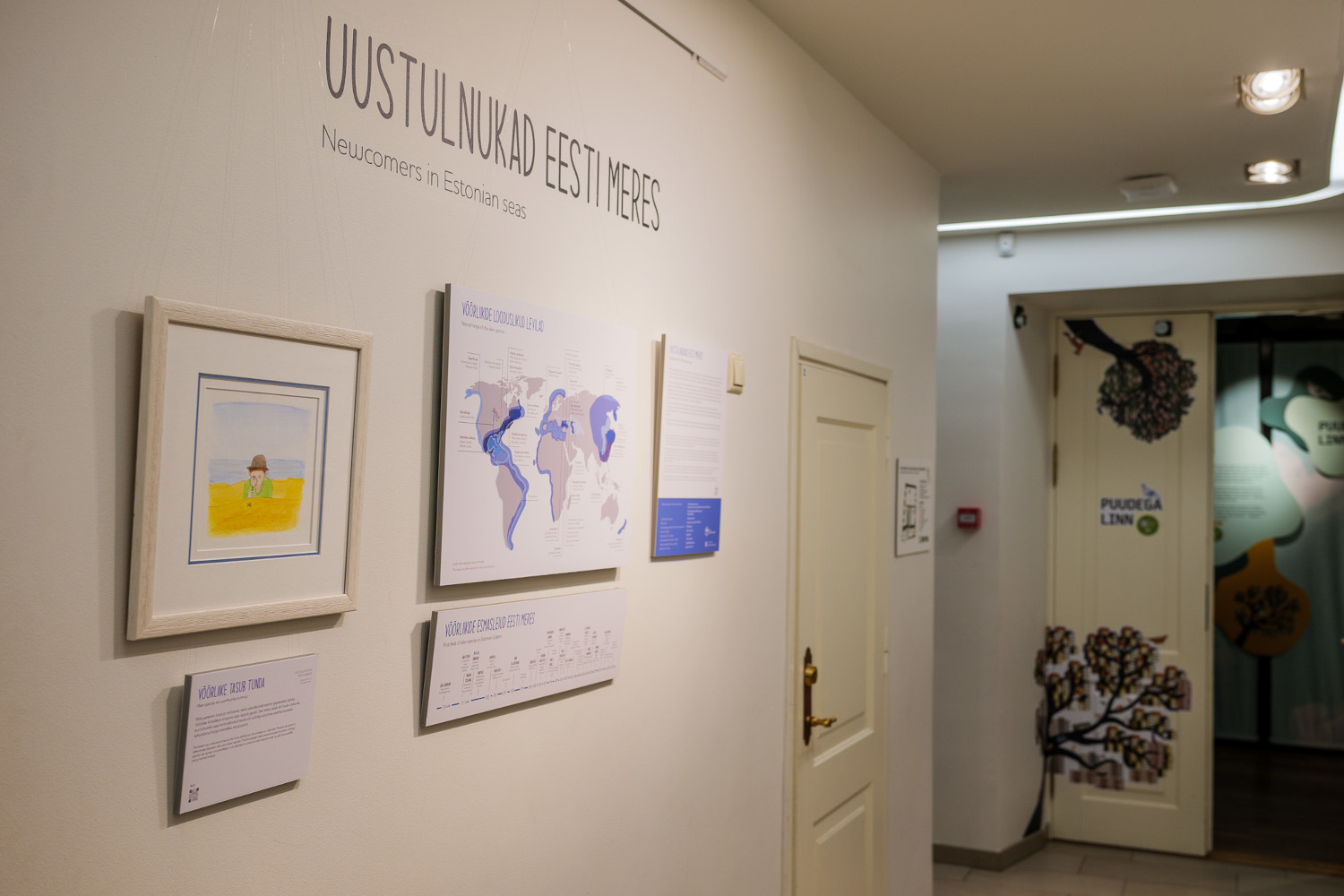 Uustulnukad Eesti meres - näitus võõrliikidest